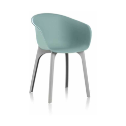 Coppia di Poltroncine Diva By Flow Colore Verde Mirto/Grigio en oferta