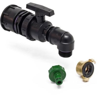 Adattatore IBC S60X6 valvola a sfera raccordo a scatto 33.25 (1')