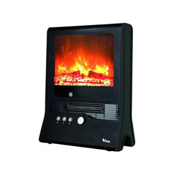 Stufa Elettrica Vigor Mirzia Caminetto 2000 Watt en oferta