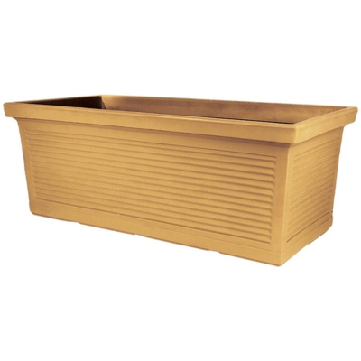 Fioriera in Polimero Monacis Millerighe Impruneta cm 100 (100X47X38h)