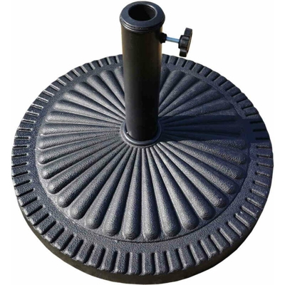 Base per Ombrellone da 14 kg-Base Pesante per Ombrellone da Giardino e Patio