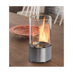 Biocamino da Tavolo Rimini 500W Acciaio Tecno Air System en oferta