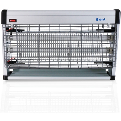 Lampada elettrica uccisore di insetti Yatek Potenza 20w (2x10w) raggio d'azione 100m2, con due lampade di ricambio, finalmente è possibile