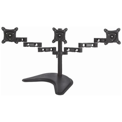 Braccio da Tavolo con Base per Tre Video Fino a 15 KG DA 13'' a 27'' Fino a Vesa 100x100 en oferta