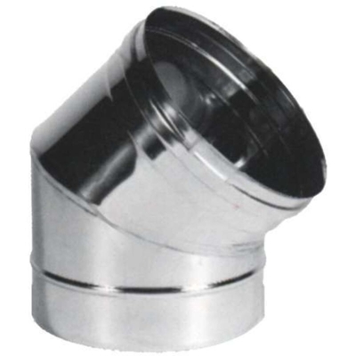 Gomito Inox Settori 45° 8 Maral