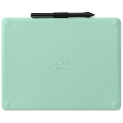 Intuos M Bluetooth 2540lpi (linee per pollice) 216 x 135mm USB / Bluetooth Nero, Verde tavoletta grafica