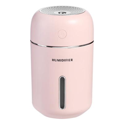 Mini umidificatore USB squisito con purificatore d'aria portatile leggero per macchina per aromaterapia ad aria piccola,Rosa