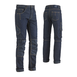 Pantaloni da lavoro Industrial Starter Jeans Miner 8033 -Blu-XXXL - Blu - - Blu precio