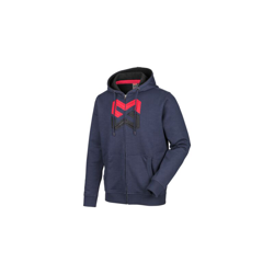 Felpa con cappuccio e zip Logo navy Würth MODYF, Taglia XXL - navy características