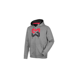 Felpa con cappuccio e zip Logo grigia Würth MODYF, Taglia L - grigio granito precio