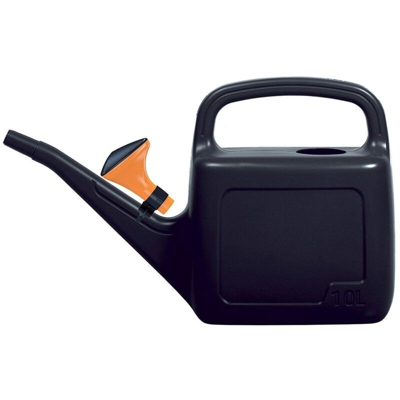 Annaffiatoio aqua in colore nero 5 litri
