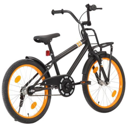 Bici Per Bambini Con Trasportino Frontale 20'' Nero E Arancione características