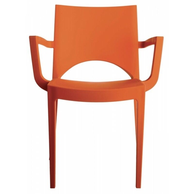 POLTRONA PARIS (polipropilene) - Arancio