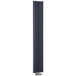 Hudson Reed Aloa Radiatore Termoarredo Verticale di Design - Termosifone in Alluminio con Finitura Antracite - 579W - 1600 x 245mm - Riscaldamento ad en oferta