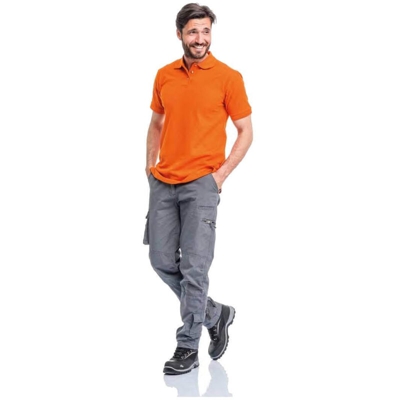 Pantaloni da lavoro multitasche Industrial Starter Raptor 8028-Grigio-xxxl - Grigio - xxxl - Grigio