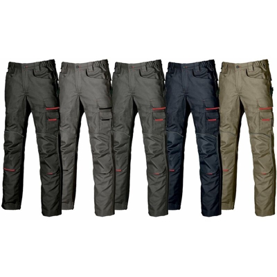 Pantaloni da lavoro U Power Free-Grigio Scuro-50 - Grigio Scuro - - Grigio Scuro