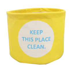 Secchio portaoggetti in stoffa adorabile resistente all'acqua Cesto portaoggetti pieghevole per trucco piccolo Organizer da tavolo,tipo 4 precio