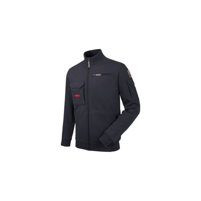 Felpa da lavoro fullzip Dynamic blu Würth MODYF, Taglia XS - navy