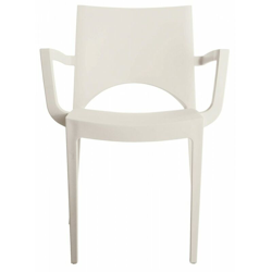 POLTRONA PARIS (polipropilene) - Bianca en oferta