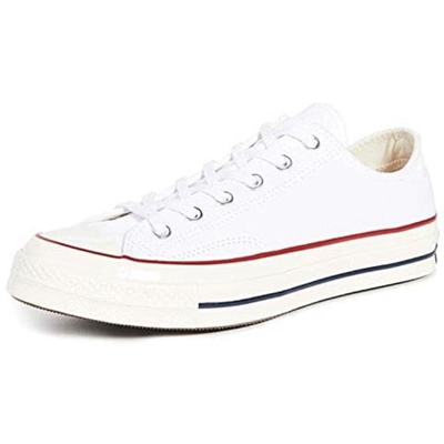 Taylor Chuck 70 Ox, Scarpe Da Ginnastica Basse Unisex-adulto, Multicolore (bianco / garnet / egret 102), 45 Eu