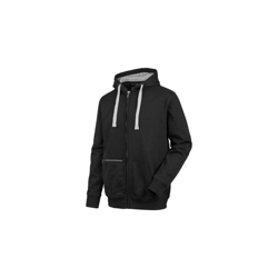 Felpa con cappuccio Streetstyle nero Würth MODYF Taglia XS - nero en oferta