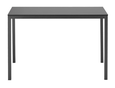 Tavolo Mirto 120 x 80 cm antracite verniciato antracite