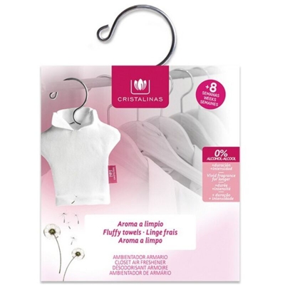 Deodorante per Ambienti Cristalinas Vestiti Puliti