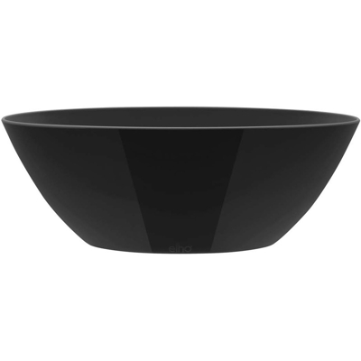 Vaso Brussels Diamond Oval 36Cm Metblack Elho