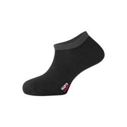 Calzino fantasmino Bambù 3 pezzi nero Würth MODYF, Taglia 43-46 - nero en oferta