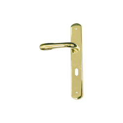 Maniglia Con Placca Oro Lucido V. "Amalfi" Tele1 en oferta