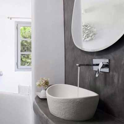 Serie 4 Parte esterna miscelatore incasso lavabo con scarico Click Clack cromato