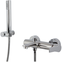 Mast Miscelatore duplex vasca doccia cromato con doccia e flessibile en oferta