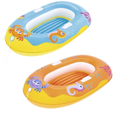 Barca Hinchable Infantil Bestway Happy Crustacen 135X89 cm 3-10 Años - 34009