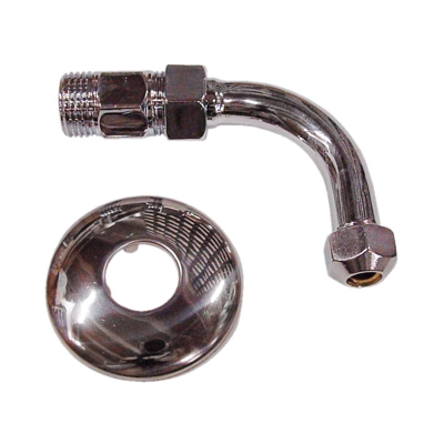 Curvetta Sottolavabo Cromato 1/2" Gopl1