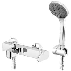 H2omix 1000 miscelatore vasca esterno con doccia duplex cromato precio