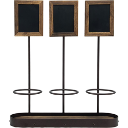 Porta Bottiglie 3 Posti con lavagnette en oferta