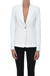 Structured crepè blazer precio