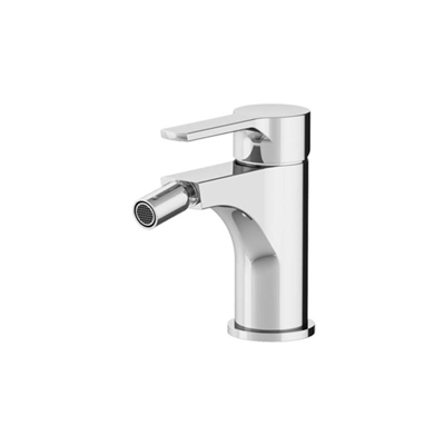 H2omix 5000 miscelatore bidet cromato scarico automatico flex inox