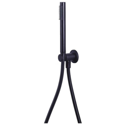 Paffoni set doccia incasso tondo con doccia Master in metallo nero opaco en oferta