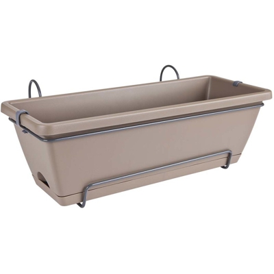 Fioriera Barcelona Allin1 50Cm Taupe Elho