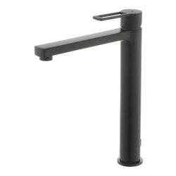 Ringo miscelatore prolungato monoforo lavabo nero con scarico click clack en oferta