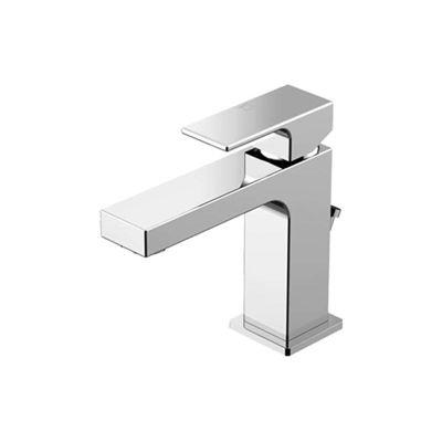 Kubik small miscelatore lavabo cromato scarico automatico bocca 11 cm
