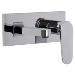 Next Parte esterna miscelatore lavabo a parete con scarico Click Clack cromato precio