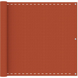 vidaXL Schermo Frangivista per Balcone Arancione 90x500 cm in HDPE - Arancione en oferta