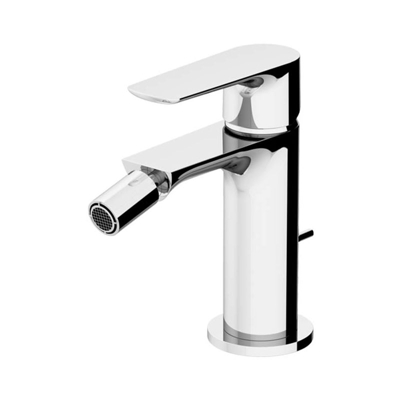 H2omix 3000 miscelatore bidet cromato scarico automatico flex inox