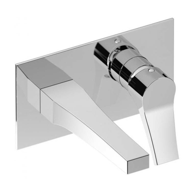 Twitter parte esterna miscelatore incasso lavabo scarico Click Clack cromo