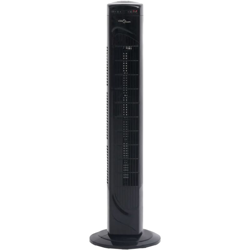 vidaXL Ventilatore a Torre con Telecomando e Timer Φ24x80 cm Nero - Nero en oferta