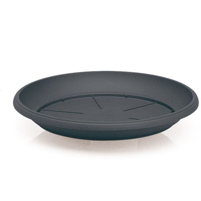 Piatto Sottovaso Similcotto Diametro 50 Cm Antracite Arca - Arca