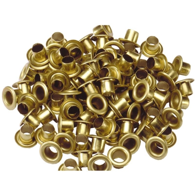 Connex - 100 Occhielli In Ottone Diam. 5,5 Mm