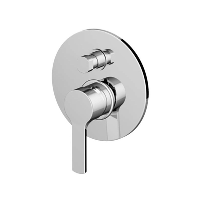 H2omix 5000 miscelatore incasso 2 vie con deviatore cromato